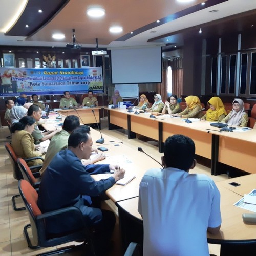 Persiapan Evaluasi Kabupaten / Kota Layak Anak, DP2PA Kota Samarinda Laksanakan Rapat Koordinasi Gugus Tugas KLA