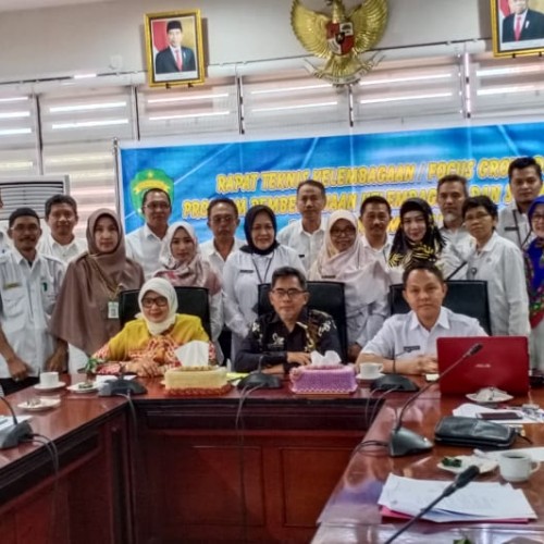 Rapat Teknis Kelembagaan/Focus Group Discussion (FGD) Program Pemberdayaan Kelembagaan dan Sosial Budaya Masyarakat Prov. Kaltim.