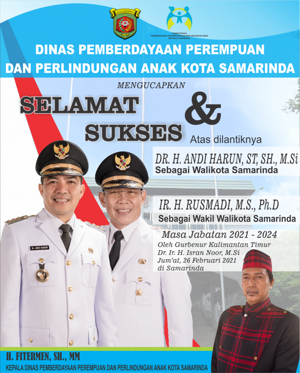 Pelantikan Walikota dan Wakil Walikota Samarinda Periode 2021 - 2024