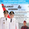 Pelantikan Walikota dan Wakil Walikota Samarinda Periode 2021 - 2024