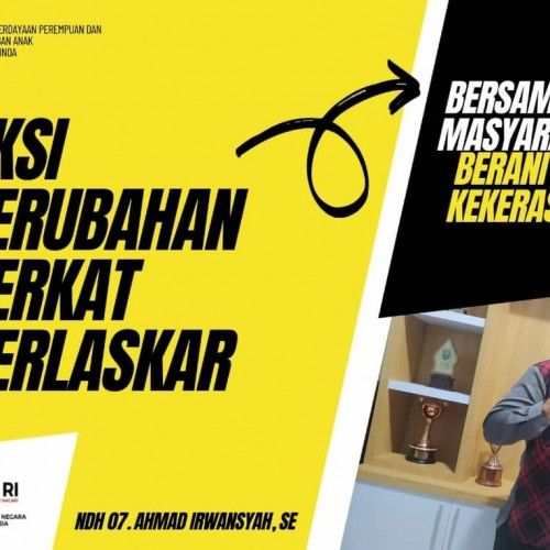 Dorong Kepedulian dan Keberanian Masyarkat, DP2PA Launching Inovasi "BERKAT BERLASKAR"