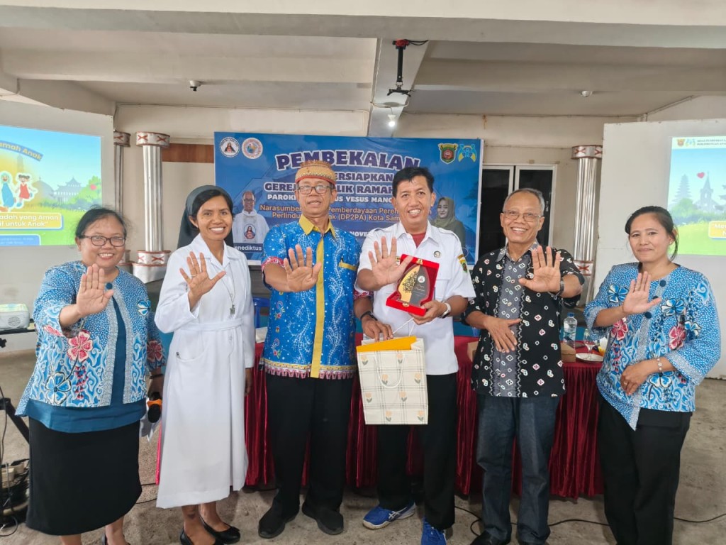 Pembekalan Mempersiapkan Gereja Katolik Ramah Anak Paroki Hati Kudus Yesus Mangkupalas