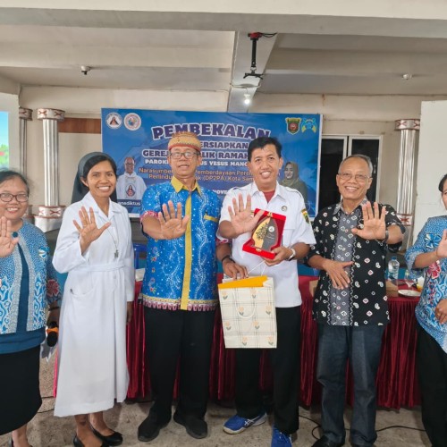 Pembekalan Mempersiapkan Gereja Katolik Ramah Anak Paroki Hati Kudus Yesus Mangkupalas