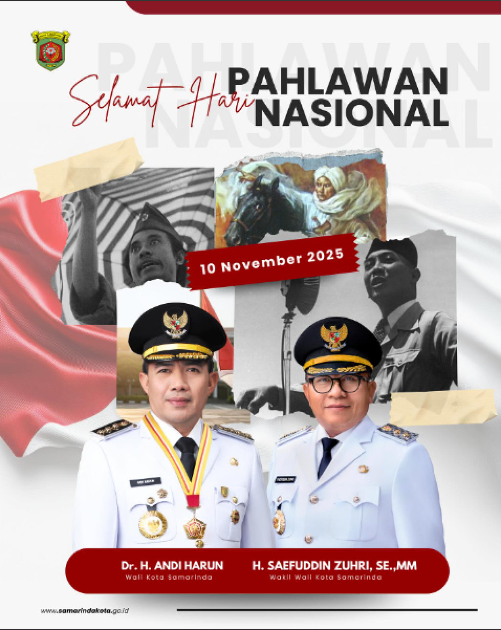 Selamat Hari Pahlawan – “Pahlawanku Teladanku, Terus Bergerak Melanjutkan Perjuangan”