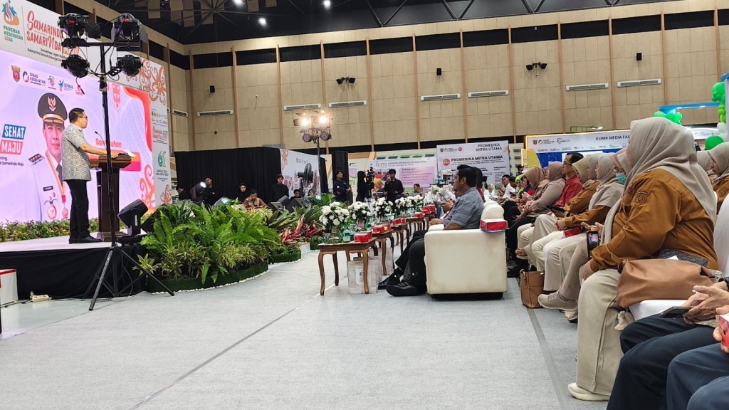 Pembukaan Pameran Kesehatan Tahun 2025 Dengan Tema "Samarinda Sehat Cegah Stunting : Deteksi Dini Seluruh Keluarga, Untuk Samarinda Maju."