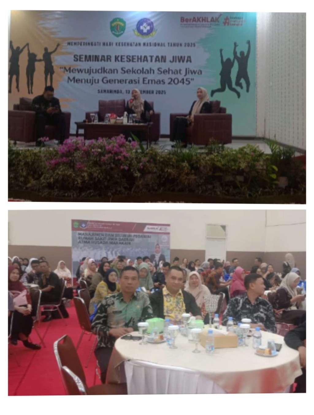 Seminar Kesehatan Jiwa dengan tema “Mewujudkan Sekolah Sehat Jiwa Menuju Generasi Emas 2045”