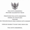 Pemkot Samarinda Tetapkan Perwali Nomor 49 Tahun 2025 tentang KPAD