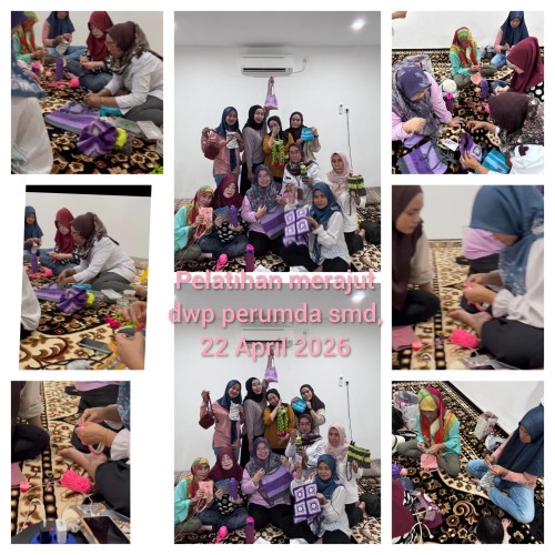 DP2PA Samarinda Laksanakan Pendampingan Soft Skill Merajut bagi Anggota DWP Perumda