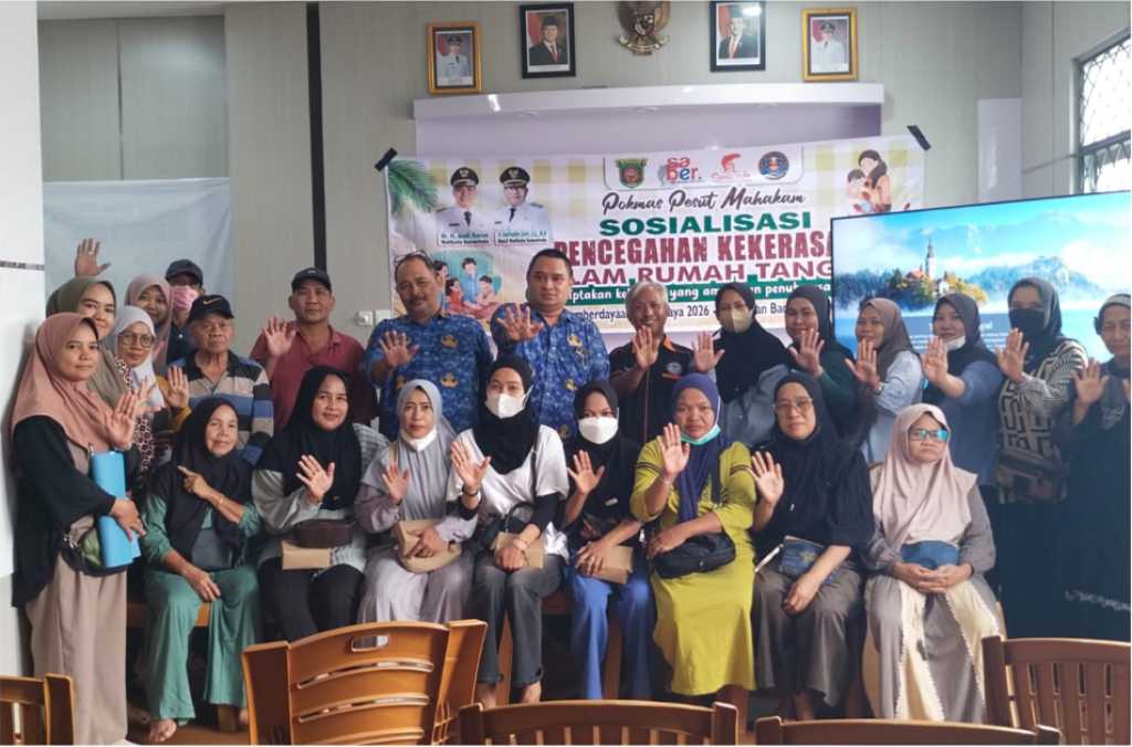 Cegah KDRT bersama, DP2PA Samarinda hadir di tengah warga RT 06 Kelurahan Baqa