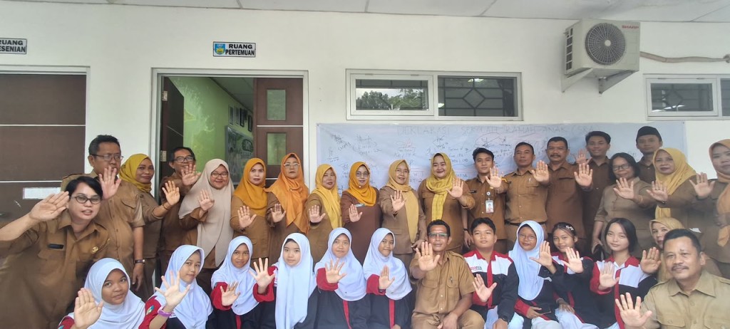 Wujudkan Sekolah Sehat dan Ramah Anak, SMP Negeri 1 Samarinda Gandeng DP2PA dalam IHT