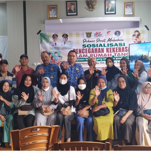 Cegah KDRT bersama, DP2PA Samarinda hadir di tengah warga RT 06 Kelurahan Baqa