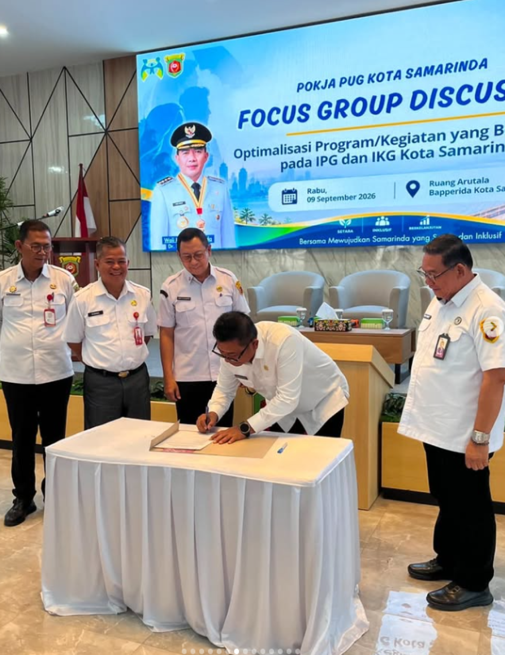 Wawali Saefuddin buka FGD, 40 Perangkat Daerah didorong Optimalkan Program untuk Naikkan IPG dan Turunkan IKG